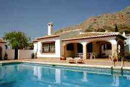 Ferienhaus Villa KL Montgo Denia - Anbieter Costa Blanca Ferien