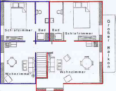 Ferienwohnung Familie Dittmann, Zimmer